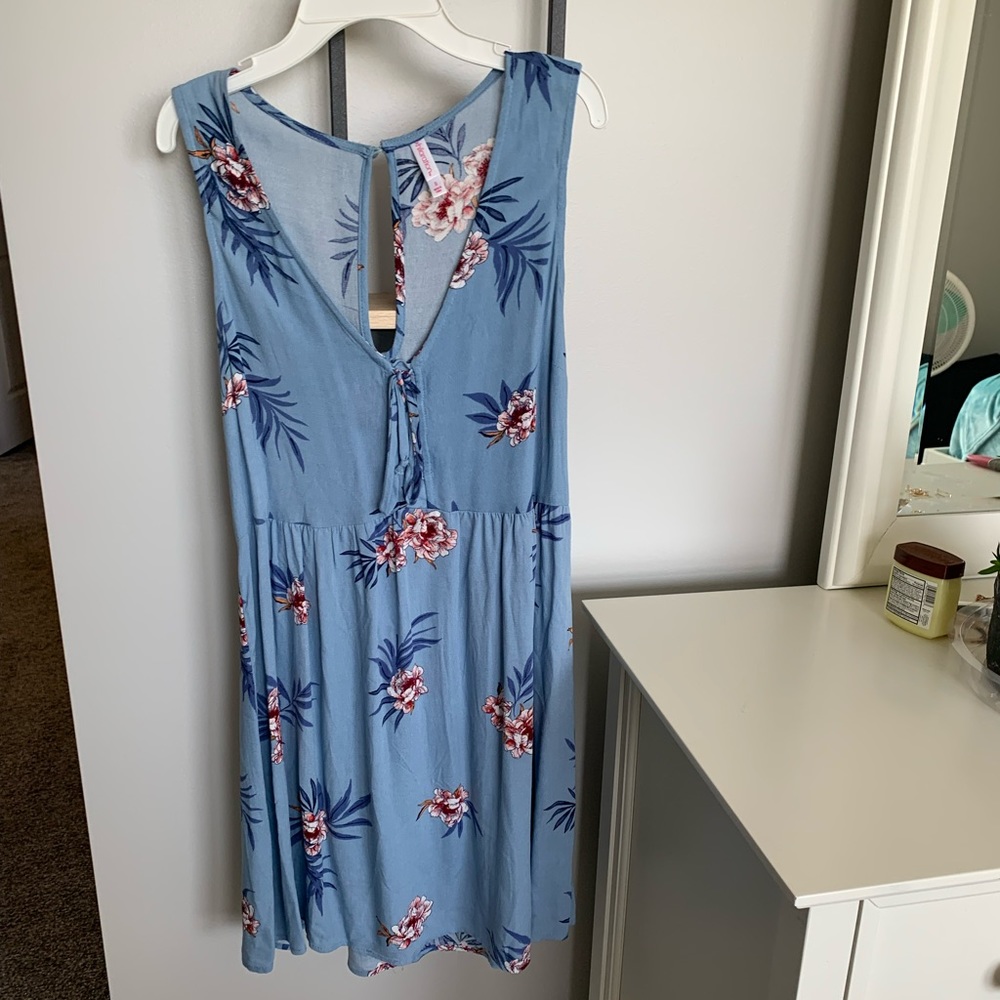 Blue summer dress